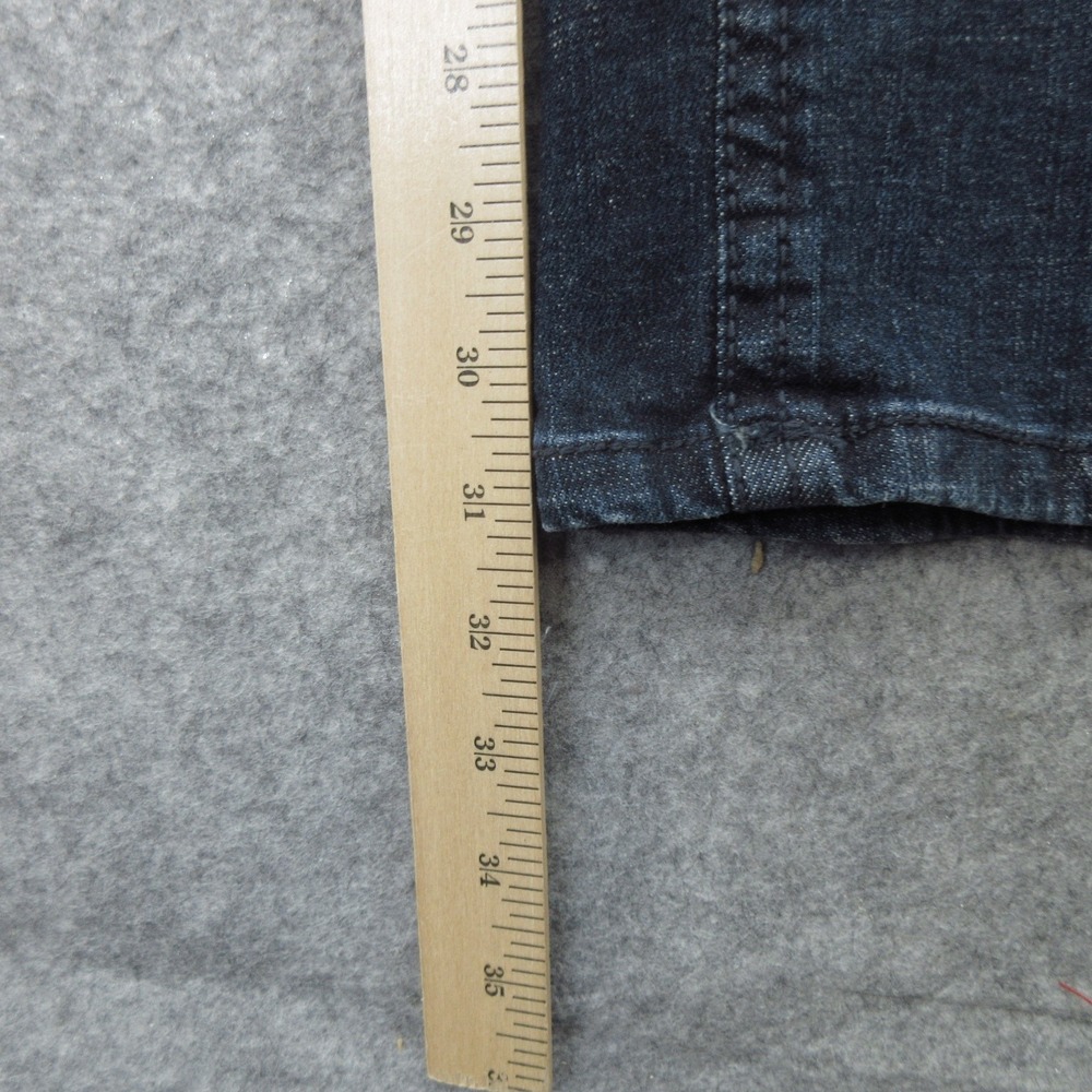 TK Axel Jeans Mens 38x31 Blue Slim Boot Dark Wash Denim Stretch Modern Fit - Picture 11 of 16